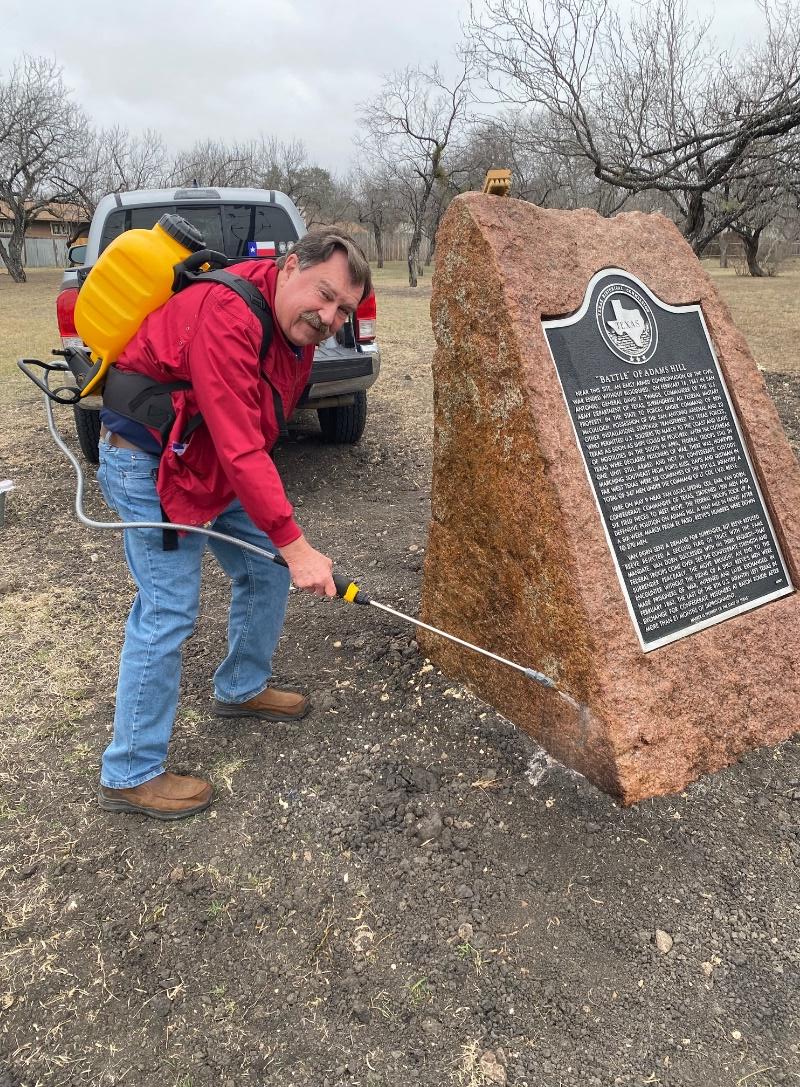 The Return of Battle of Adam’s Hill Marker Albert Sidney